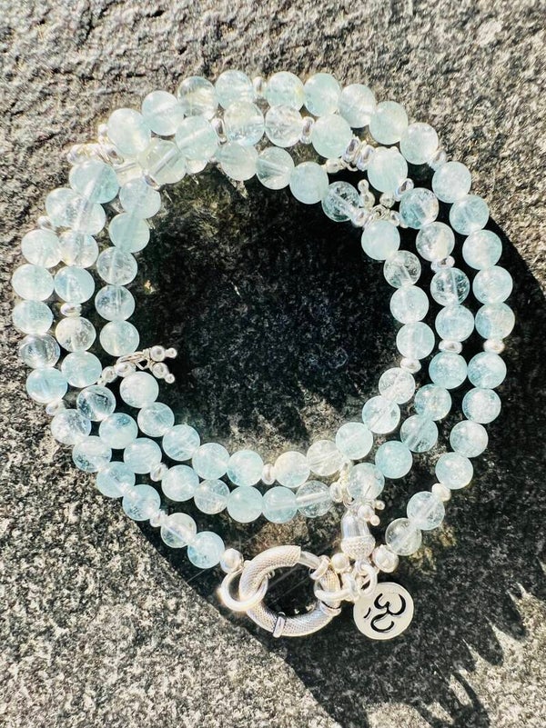 Armband mit Aquamarin