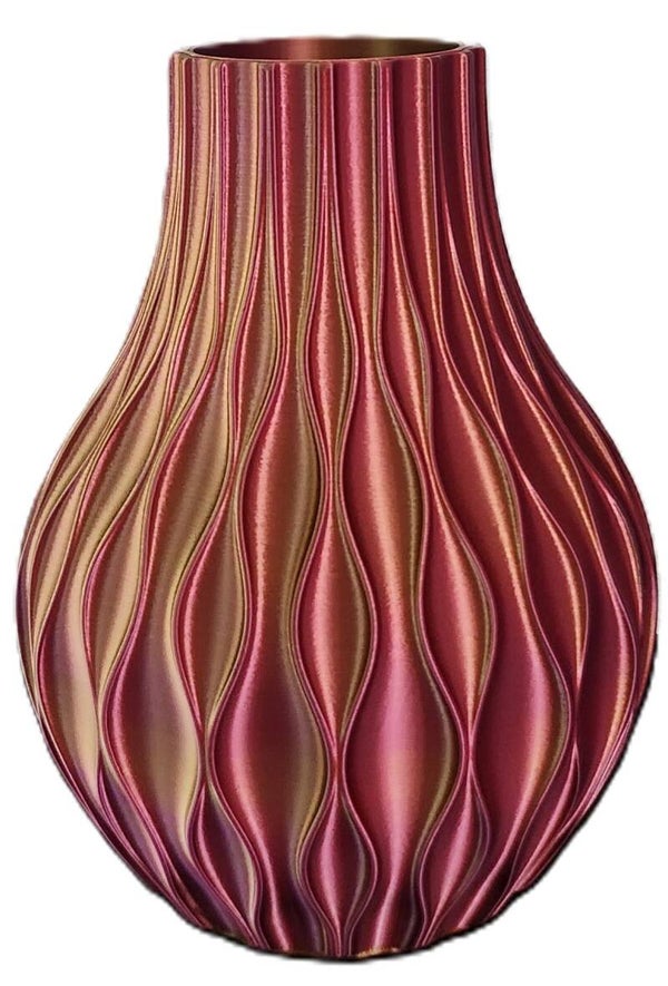 Spiraalvaas 3 kleuren  25CM 25100204