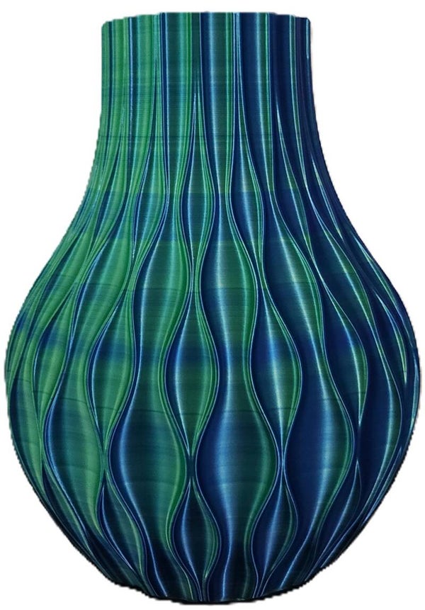 Spiraalvaas 3 kleuren 30CM 25100501