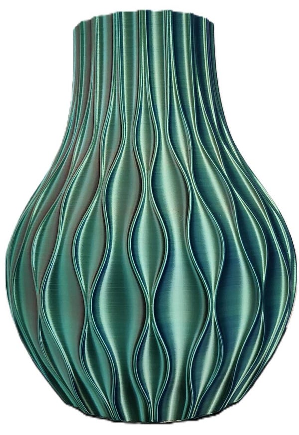 Spiraalvaas 3 kleuren 30CM 25100510