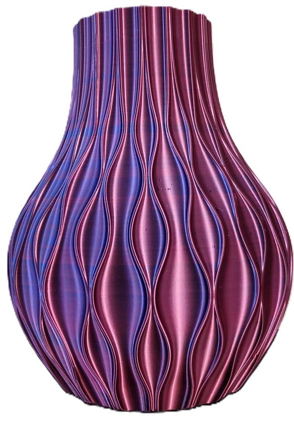 Spiraalvaas 3 kleuren 33CM 25100511