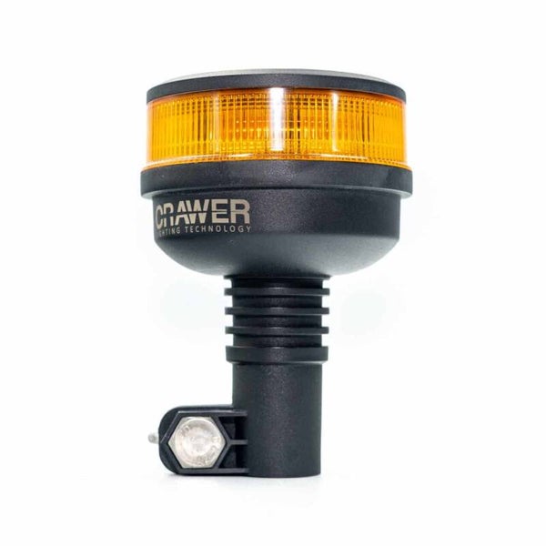 CRAWER led zwaailamp 24W plat (flits+draai)