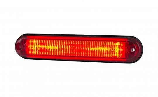 Neon LED Markeringslamp neon rood 12-24V