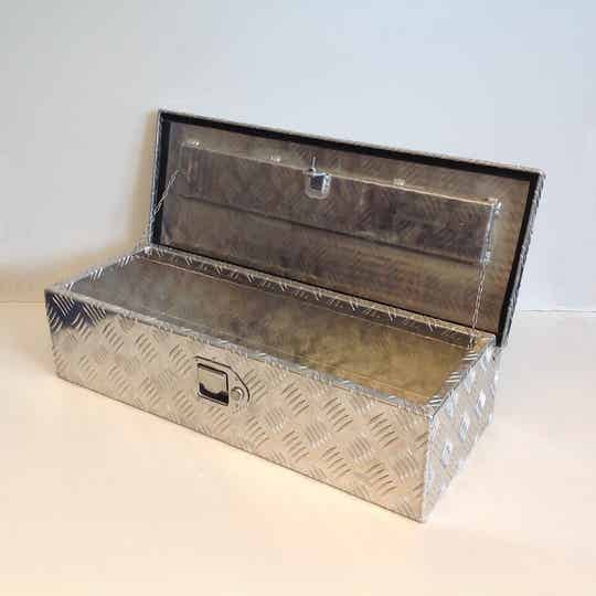 Aluminium kist 760x310x190 dikte 2.4mm
