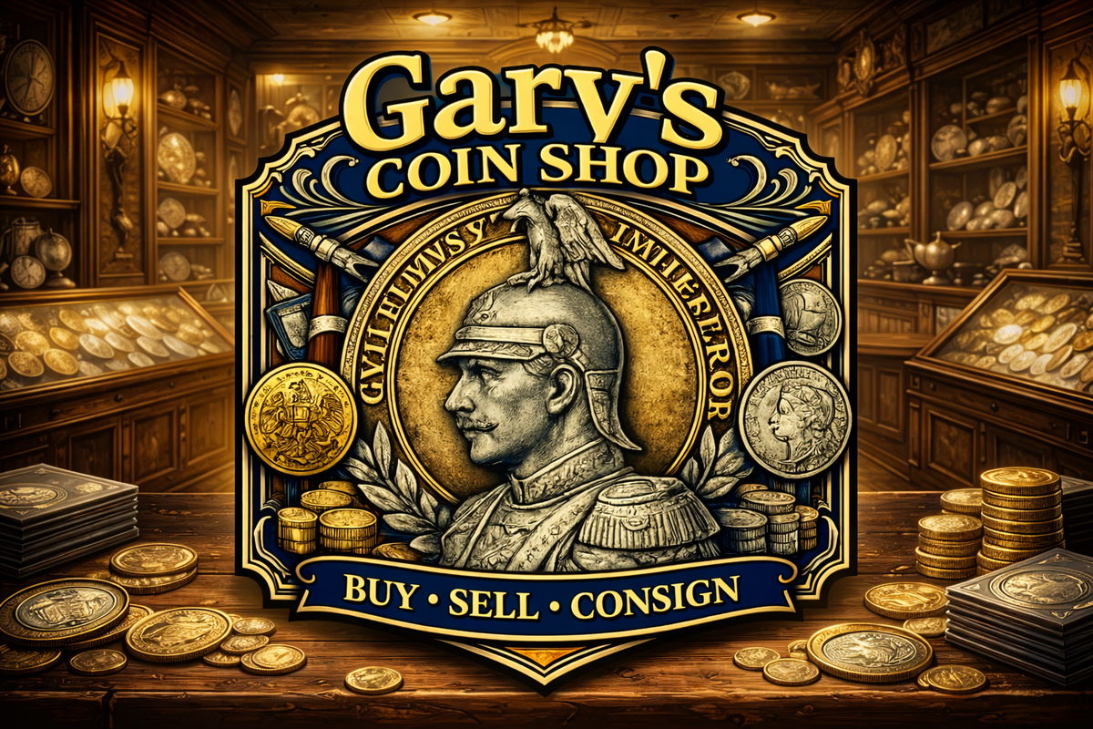 Gary’s Coin Shop | Rare Coins, Collectible Banknotes & Numismatic Treasures