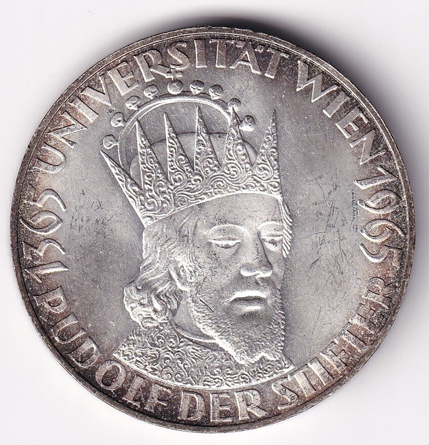 Austria 1957 – 50 Schilling Silver Coin ( XF )