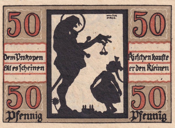 1920 German City of Naumburg (Saale) – 50 Pfennig