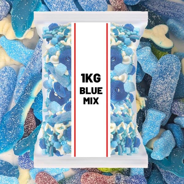 1kg Blue Sweets Pick n Mix Selection