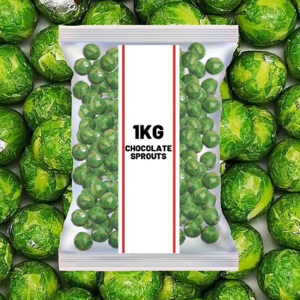 Christmas Milk Chocolate Sprouts 1kg