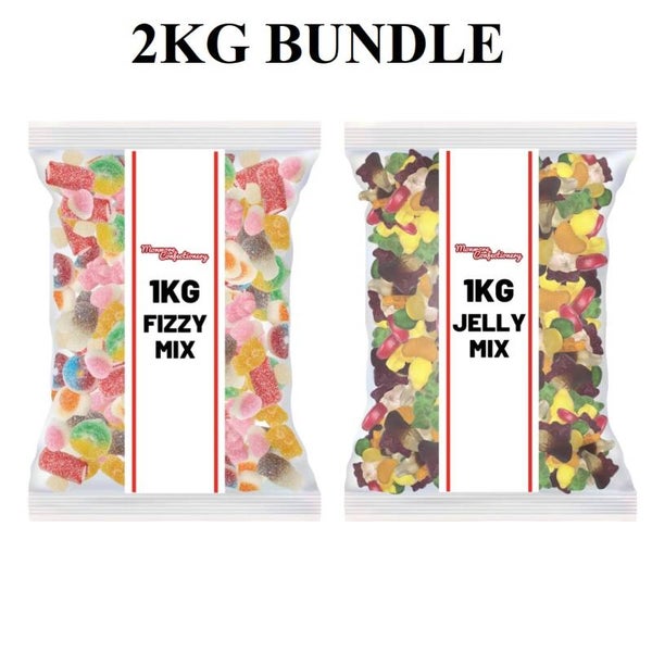 2Kg Fizzy And Jelly Sweet Assortment Bundle.