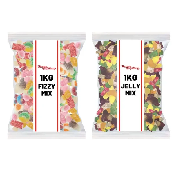 2Kg Fizzy And Jelly Sweet Assortment Bundle.