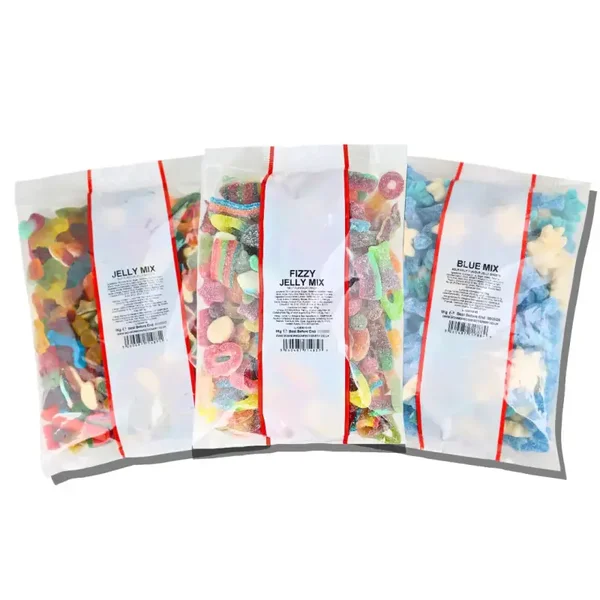 3Kg Fizzy, Jelly and Blue Sweet Bundle