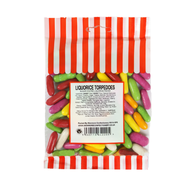 Liquorice Torpedoes 115g
