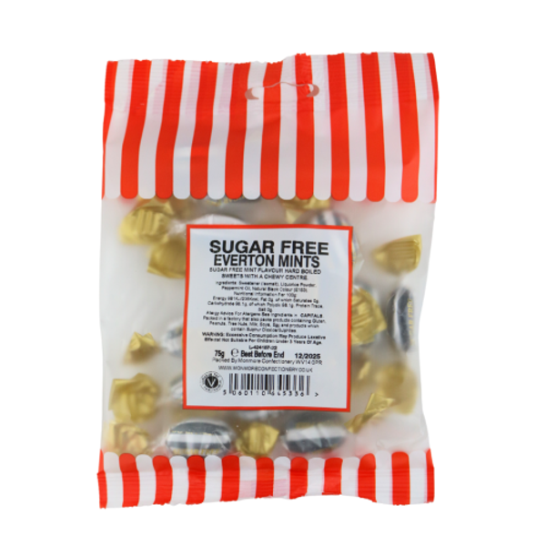 Sugar Free Everton Mints 75G