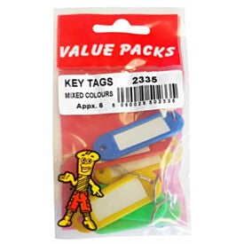 Fastpak Value Pack Key Tag 6pk