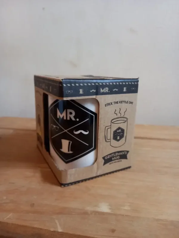 Gentleman's Mug. Mr. Gift For Dad. Perfect Birthday Item