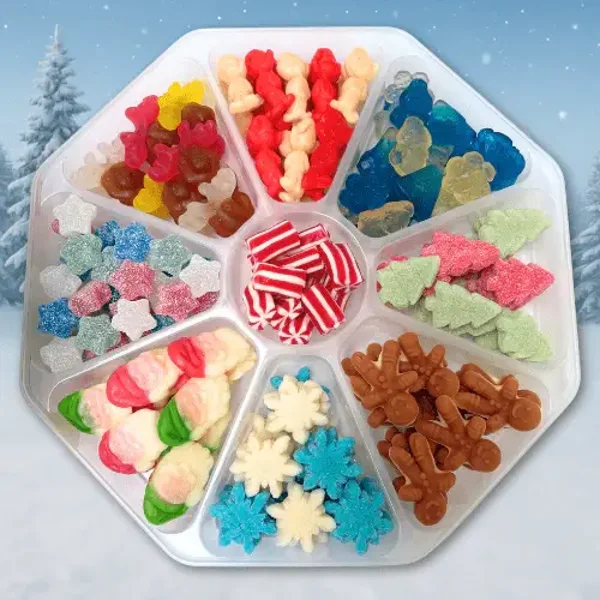 Merry Christmas Sweets Mix Sharing Platter