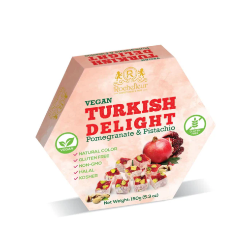 Rochefleur Turkish Delight Pomegranate and Pistachio