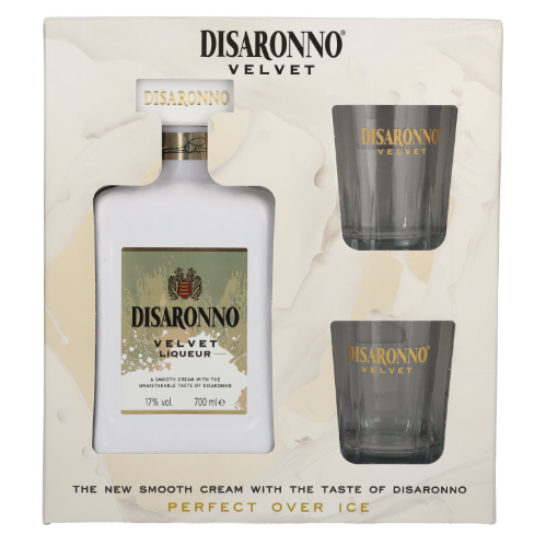 Disaronno Velvet 0,7L + GB (2 Glas)