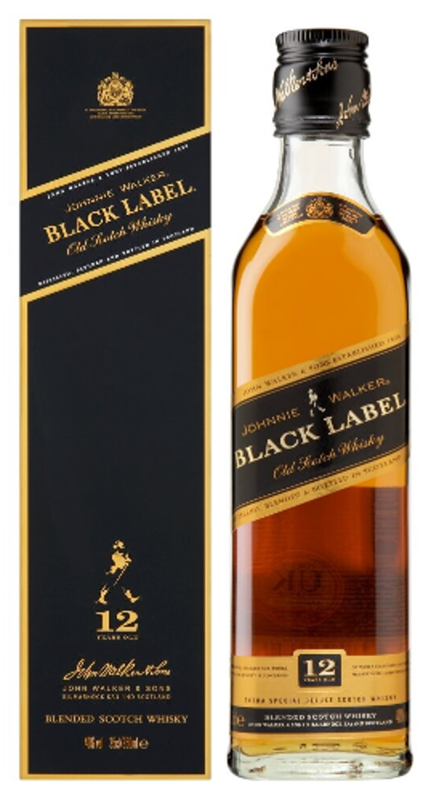Johnnie Walker Black Label 0,35L