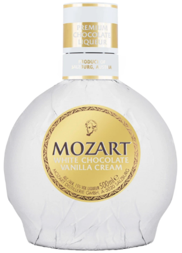 Mozart White Chocolate Vanilla 0,5L