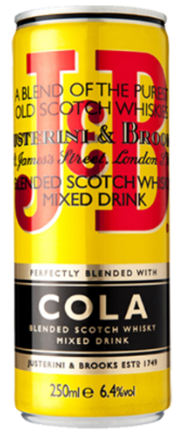 J&B & Cola 0,25L