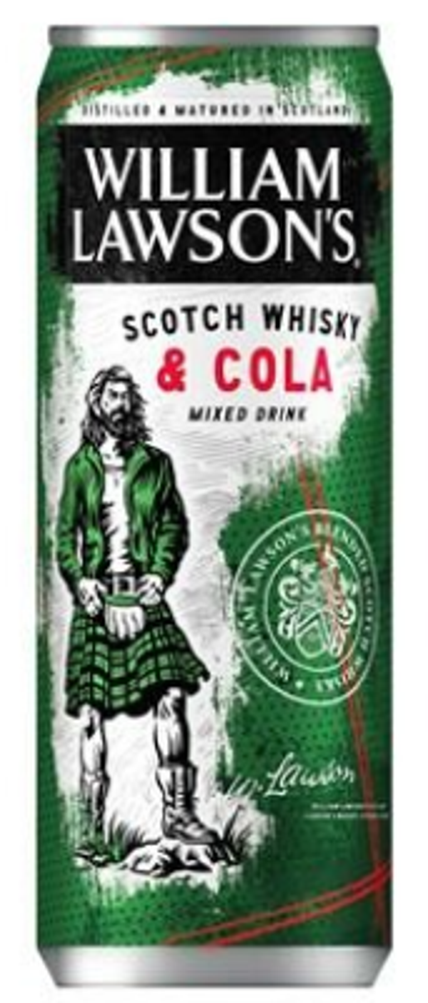 William Lawson's & Cola 24x0,25L
