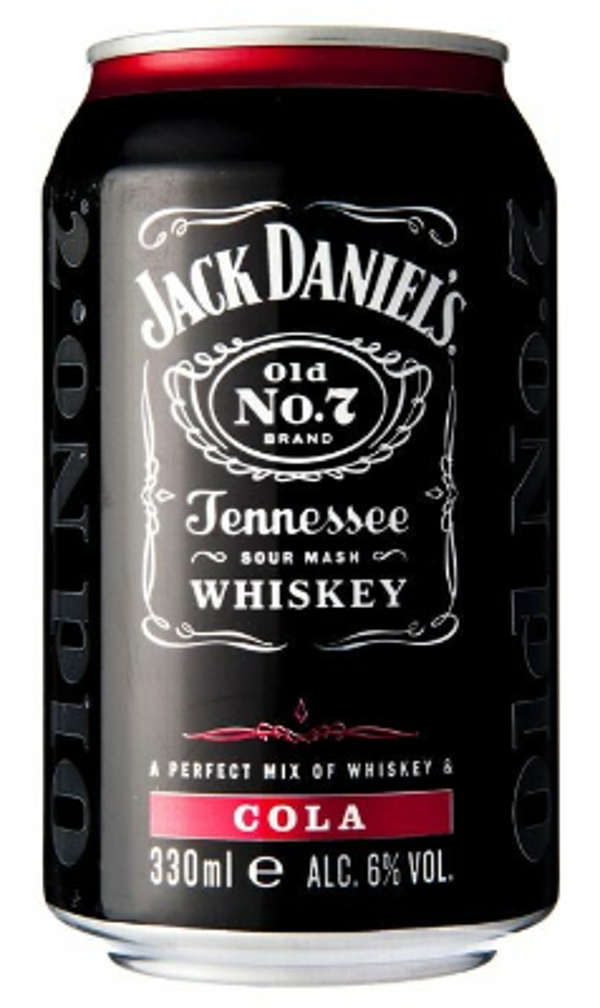 Jack Daniels & Cola 12x0,33L