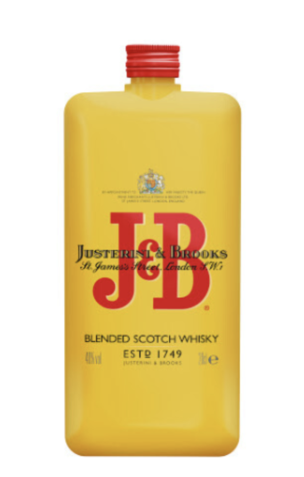 J&B pocket 0,2L doos (18 stuks)