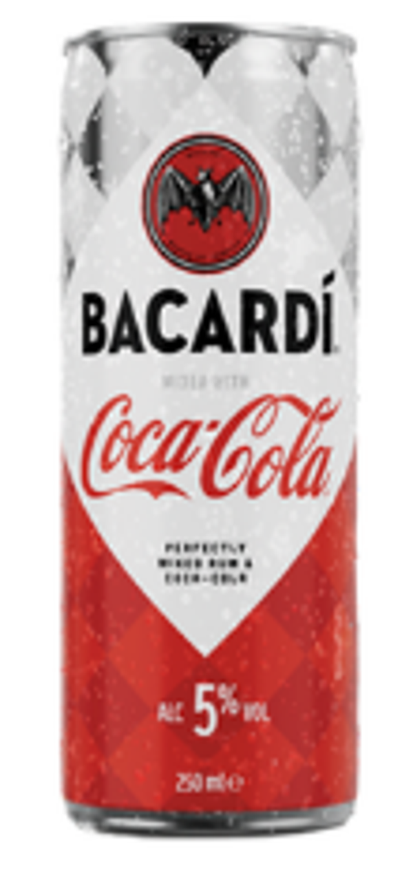 Bacardi & Coca Cola 12x0,25L