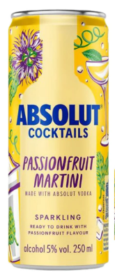 Absolut Passionfruit Martini 12x0,25L