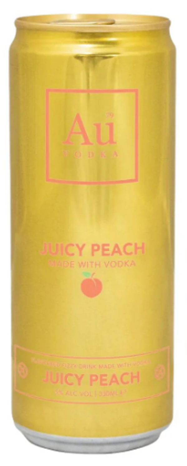 Au Vodka Juicy Peach 12x0,33L