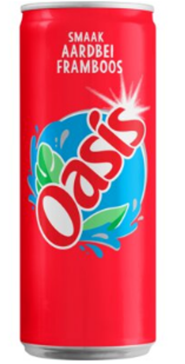 Oasis Aardbei Framboos 4x6x0,33L