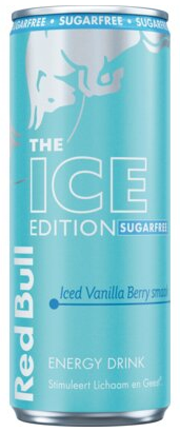 Red Bull Vanilla Ice Suger free 12x0,25L