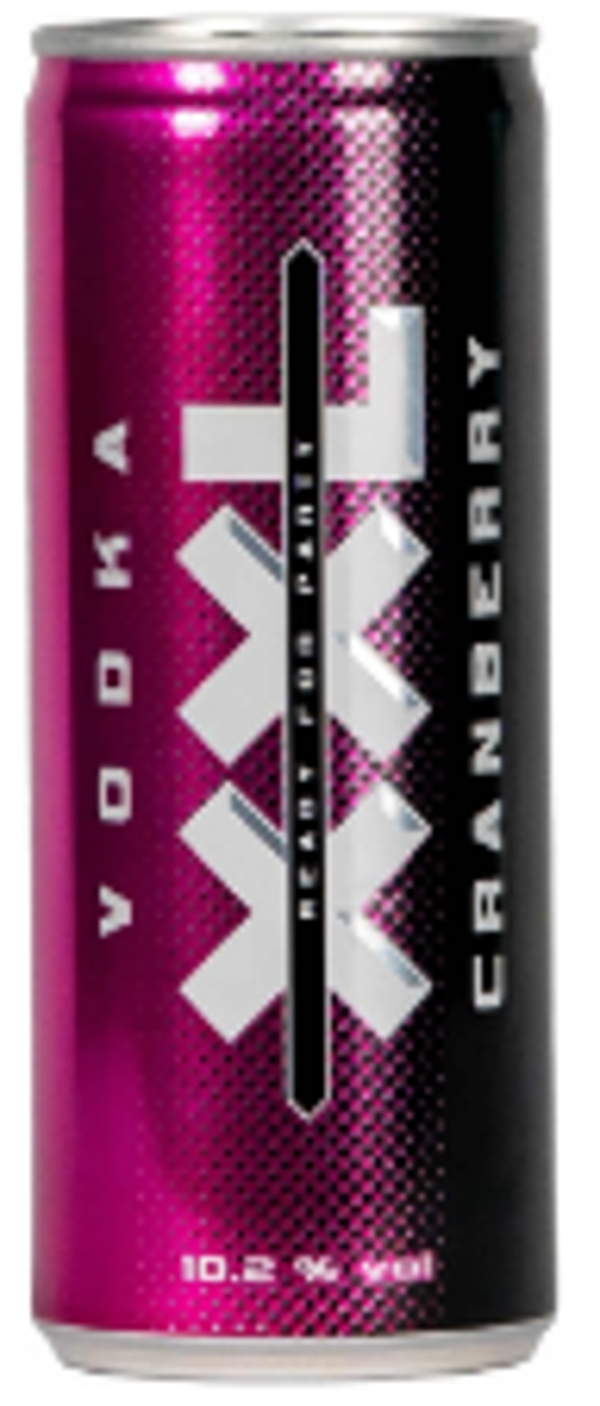 XXL Wodka Mix Cranberry 24x0,25L