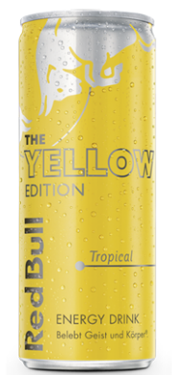 Red Bull Yellow 12x0,25L