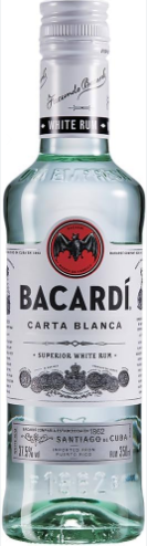 Bacardi Carta Blanca 0,35L