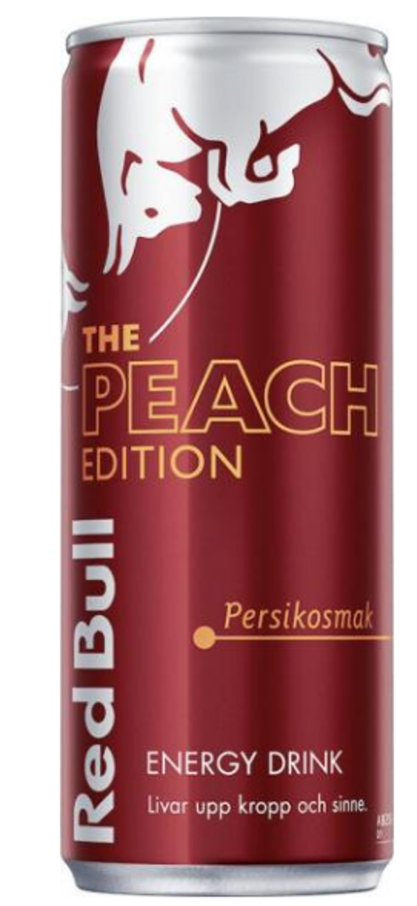 Red Bull Peach 24x0,25L