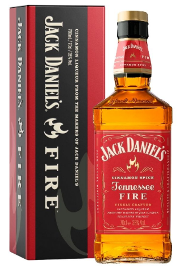 Jack Daniels Fire Tin 0,7L