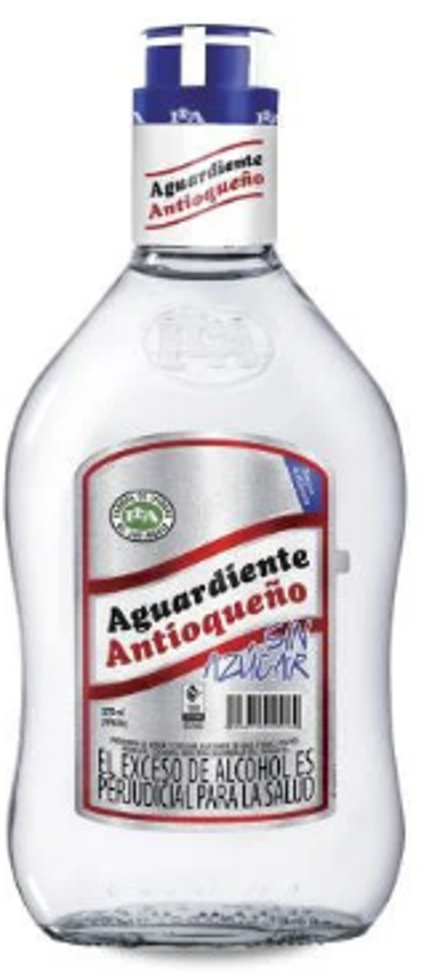 aguardiente antioqueno sin azucar 0,7L