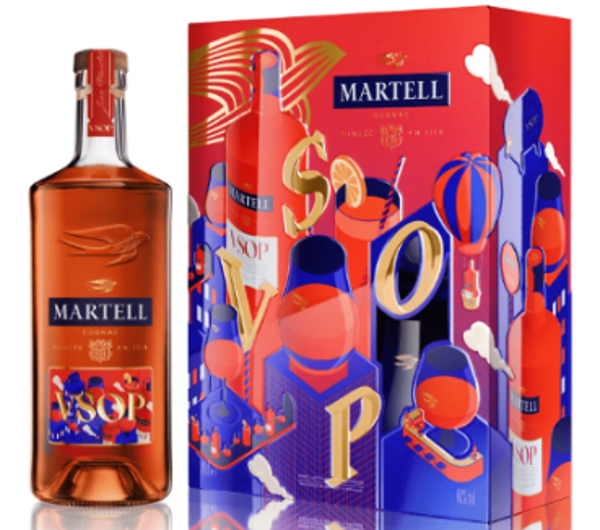 Martell V.S.O.P 0,7L + GB