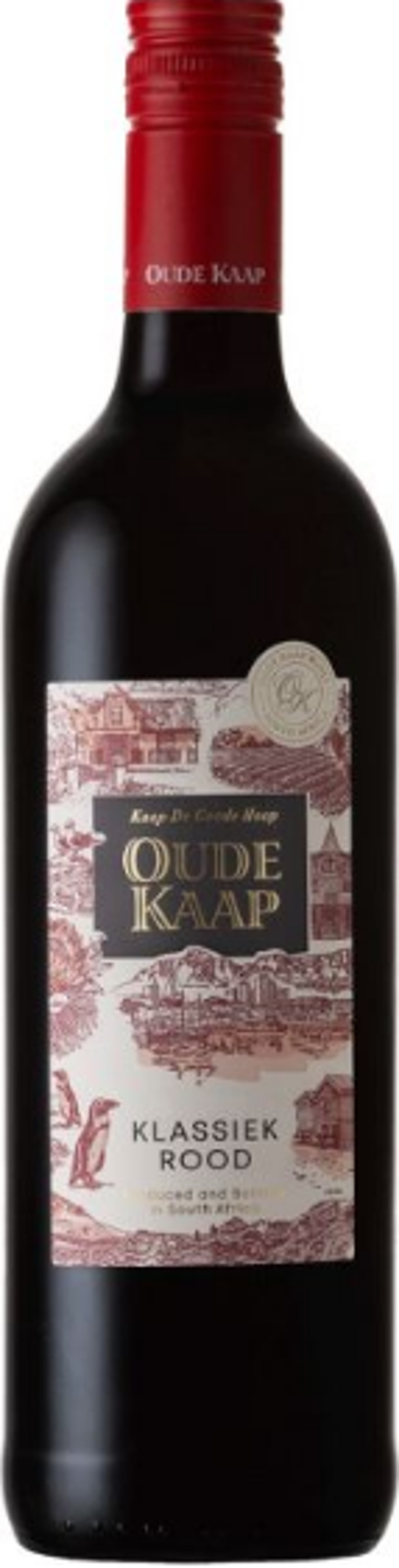 Oude Kaap Klassiek Rood 0,75L