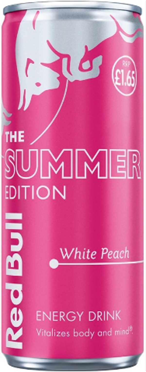 Red bull White Peach 24x0,25L