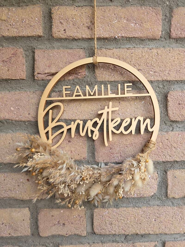 Türkranz "Familie-Personalisiert"