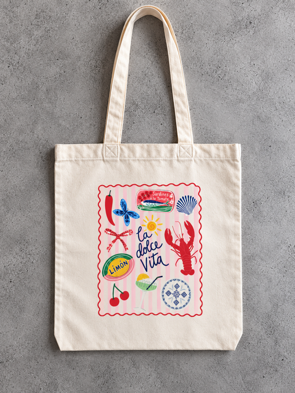 Stofftasche 'La Dolce Vita'