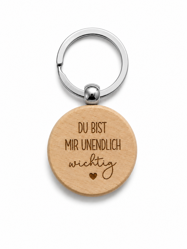 Schlüsselanhänger 'unheimlich wichtig'