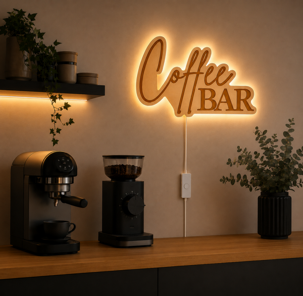 Wandlampenschirm "CoffeeBar"