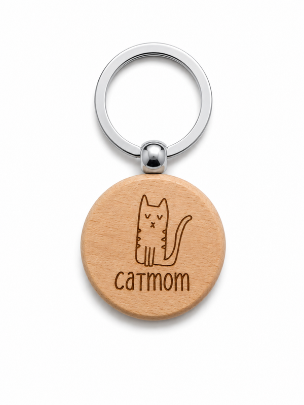 Schlüsselanhänger 'catmum'