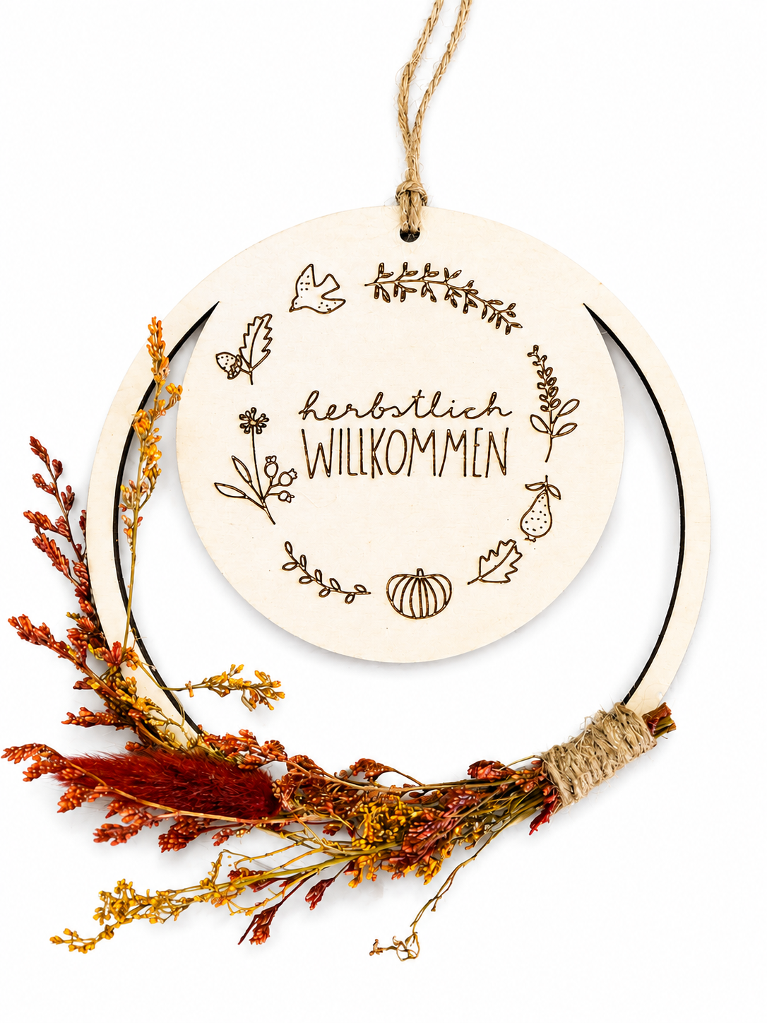 Türkranz 'Herbstlich Willkommen'