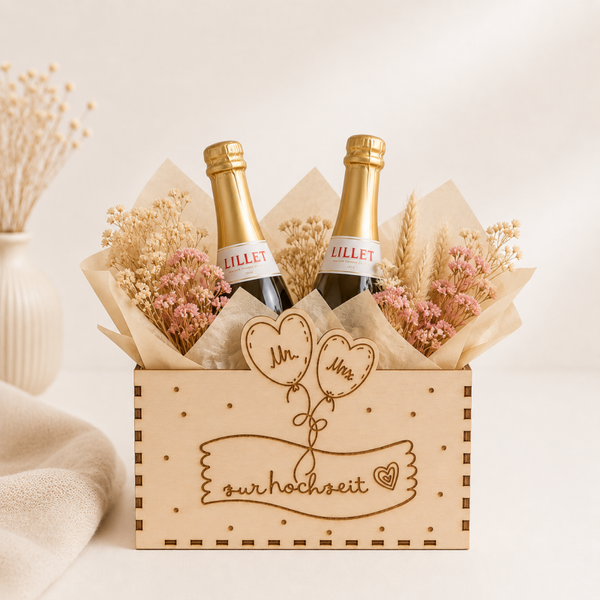 Geschenkbox zur Hochzeit "Mr&Mrs"